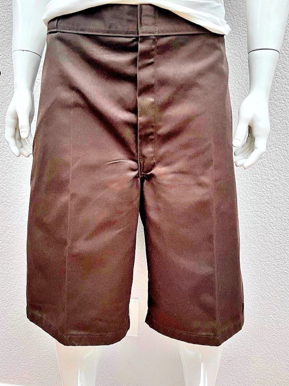 Dickies Men 42x13 brown Long Baggy Loose Fit Work Shorts Cholo Skater Y2K grunge